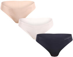Tommy Hilfiger 3PACK női brazil bugyik Tommy Hilfiger varrás nélküli többszínű (UW0UW03871 0V1) XL
