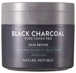  NATURE REPUBLIC Natural Made Pore Toner Korongok - Black Charcoal 100g (50db)