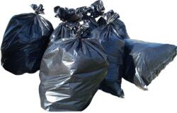 Fekete zsák környezetbarát, 75 x 75 cm (80 l), LDPE, 25 db
