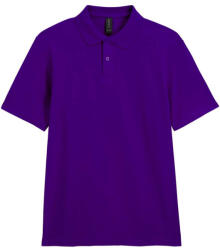 Gildan Softstyle dupla piké galléros póló, Gildan GI64800, Purple-XL (gi64800pu-xl)