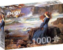 Enjoy - Miranda a viharban - John William Waterhouse 1000 darabos kirakó (1548)