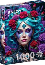 Enjoy - Gothic Flowers Portrait 1000 darabos kirakó (2169)