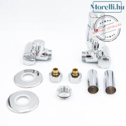 AREZZO design VARIOPEX/INTEGRA radiátor szelep króm, jobb AR-VARIOPEX-CR-R (VARIOPEX-CR-R)