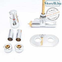  AREZZO design SPEARPEX/UNICO radiátor szelep króm, bal AR-SPEARPEX-CR-L (SPEARPEX-CR-L)