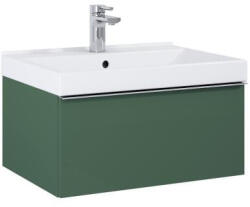 AREZZO design design MONTEREY 60 cm-es alsószekrény 1 fiókkal Matt Zöld szifonkivágással (168558)