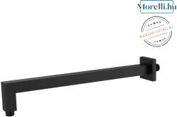 AREZZO design design Square 40 cm-es szögletes zuhanykar matt fekete AR-6000MB (6000MB)