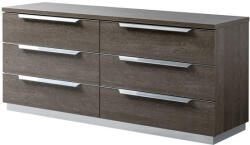 Modum MODUM-175CMD-01-PL KROMA Ezüst Nyírfa Színű Komód (175CMD-01-PL)