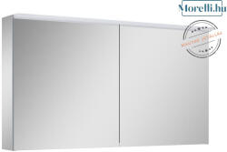 AREZZO design design Tükrös szekrény PREMIUM 120, 2 ajtó + TECHNOBOX+LED LÁMPA PANEL (904666)