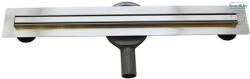 Arezzo design keskeny 500 mm-es rozsdamentes acél folyóka Steel ráccsal AR-500K (500K)