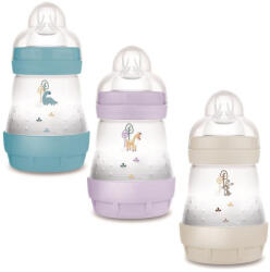 MAM Cumisüveg Anti-colic, Matt, megújult! egész karton, 160 ml széles szájú (6 db/kr) (cmamkuk)