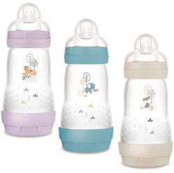 MAM Cumisüveg Anti-colic, Matt, megújult! egész karton, 260 ml széles szájú (6 db/kr) - babybear
