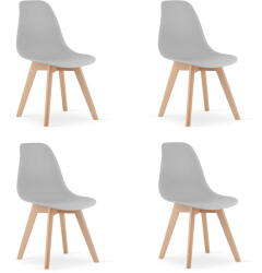 FDY Set 4 Scaune Bucatarie/Dining Kepps Gri