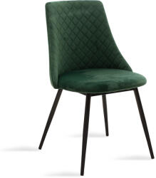 FDY Set 4 Scaune Bucatarie/Dining Grysell Catifea Verde