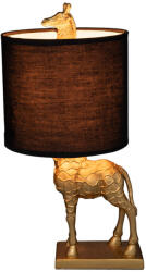 Finday Veioza Giraffe Negru-Auriu 22.5x20x42 cm