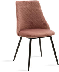 FDY Scaun Bucatarie/Dining Grysell Catifea Roz