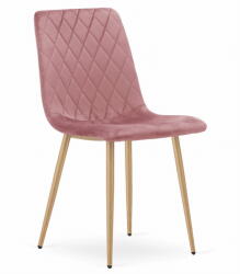 FDY Scaun Bucatarie/Dining Clay Catifea Roz - finday - 239,99 RON
