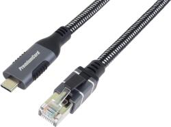 PremiumCord Cablu Premium USB-C -> LAN 3m (ku31net3)