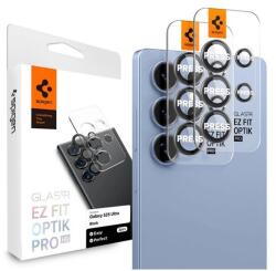 Spigen optik pro hd kameravédő üveg 2db, 9h, csak lencse, fekete, kompatibilis: Samsung Galaxy S25 Ultra, SM-S938 (AGL09084)