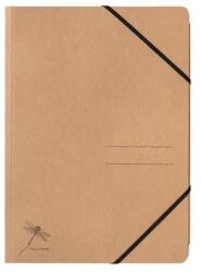 PAGNA Gumis mappa, karton, A4, PAGNA "Pur", kraft (PG4006711) - primatinta