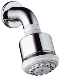 Hansgrohe Clubmaster - Pălărie de duș cu braț, 3 jeturi, EcoSmart, crom 26606000 (26606000)