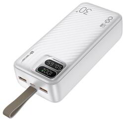 Tracer TRABAT47506 Powerbank USB-A + Type-C / 30000 mAh 65 W - Fehér