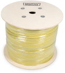 ASSMANN DK-1743-A-VH-10 S/FTP CAT7 Patch Kábel 1000 m Sárga
