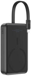 Baseus Bayern Edition Mágneses Mini PowerBank 10000 mAh 30 W - Fekete