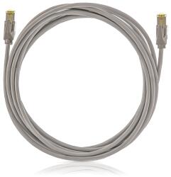 KELine STP Cat6 RJ45 Patch Kábel 10 m - Szürke