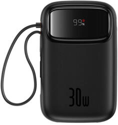 Baseus P10055008113-00 Powerbank QPow 2 10000 mAh 30 W 2xUSB-C - Fekete
