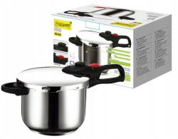 Maestro MR-2902 Rozsdamentes Acél Kukta Fazék O 22 cm 6L - Ezüst / Fekete