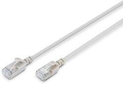 ASSMANN F/FTP CAT 6A RJ45 Patch Kábel 2 m - Szürke