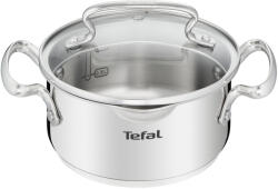 Tefal G7194236 Duetto+ Rozsdamentes acél Lábas Üveg Fedővel O 16 cm 1, 5L - Inox