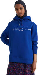 Tommy Hilfiger Pulóver Tommy Hilfiger Fleece Logo Hoody, Kék, Nők S kék