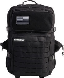 Elitex Training Katonai taktikai hátizsák ELITRAINX V2 Fekete 45L sporthoz és utazáshoz 45 LITER fekete