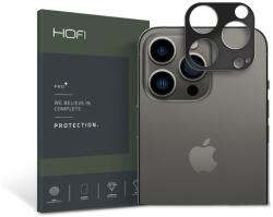 HOFI Metal Camera Sytling hátsó kameravédő borító - Apple iPhone 14 Pro/14 Max -black