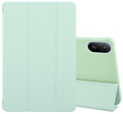 Husă tip flip LEATHER pentru Huawei MatePad SE 11 2024 verde deschis