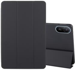  Husă tip flip LEATHER pentru Huawei MatePad SE 11 2024 neagră
