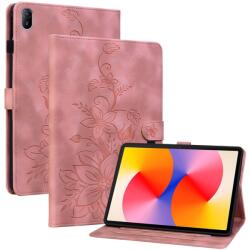  Husă cu flip ART LILY pentru Huawei MatePad SE 11 2024 roz
