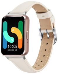  Curea din piele LEATHER pentru Samsung Galaxy Fit3 IVORY WHITE