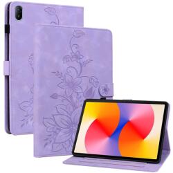  Husă cu flip ART LILY pentru Huawei MatePad SE 11 2024 violet