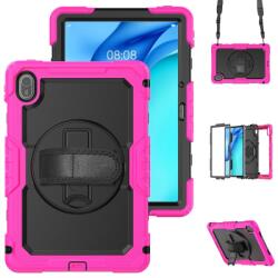  Husă robustă SOLID 360 pentru Huawei MatePad SE 11 2024, roz