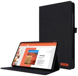  Husă tip flip FABRIC pentru Huawei MatePad SE 11 2024 neagră