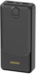 Dudao K10 Power Bank 10000mAh 2x USB / USB-C 2.4A 12W, fekete