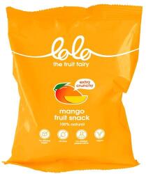  Lolo Vegán és Gluténmentes Extra Crunchy Mangó Snack Hozzáadott Cukor Nélkül 25g