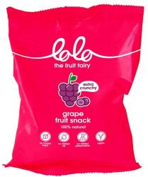 Lolo Vegán és Gluténmentes Extra Crunchy Szőlő Snack Hozzáadott Cukor Nélkül 25g