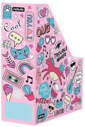 NEBULO Irattartó papucs NEBULO 90 mm karton összehajtható Girl Power (IPAP-GRLPOWER) - papir-bolt