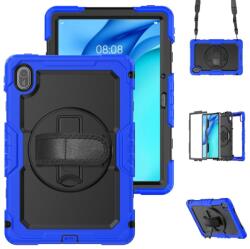  SOLID 360° strapabíró tok Huawei MatePad SE 11 2024-hez, sötétkék