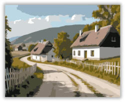  Őrségi Falu Tájkép - számfestő készlet