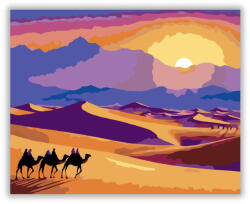 Számfestő Tevék az Erg Chebbi Dűnéin - számfestő készlet (crea7002)