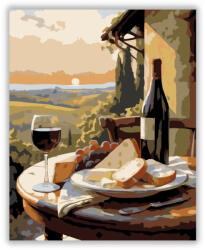  Boros Piknik Európai Stílusban - számfestő készlet